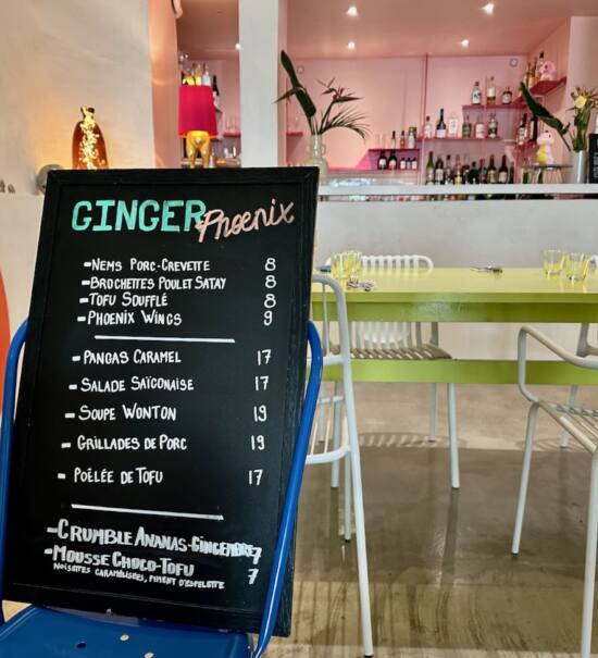 Ginger Phoenix est un restaurant asiatique situé dans le quartier de l’Opéra à Marseille. (menu)