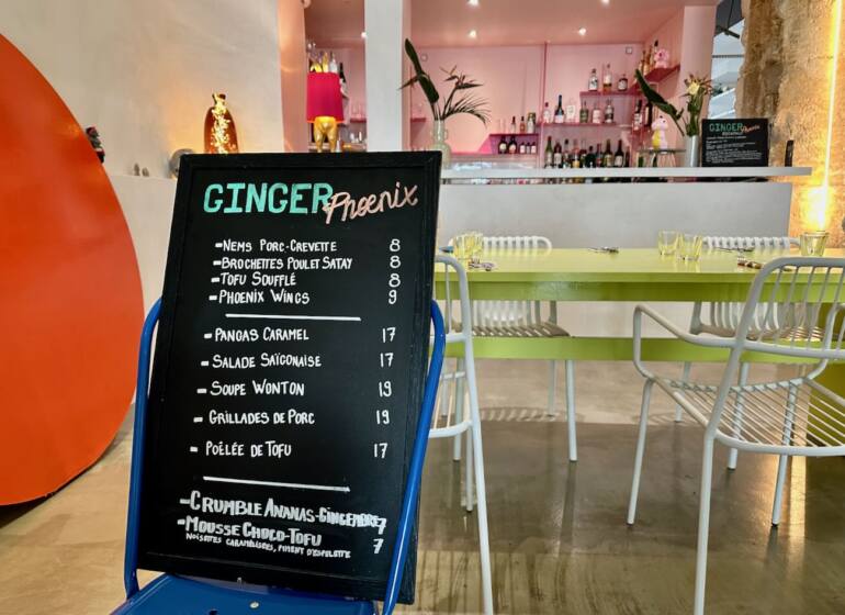 Ginger Phoenix est un restaurant asiatique situé dans le quartier de l’Opéra à Marseille. (menu)