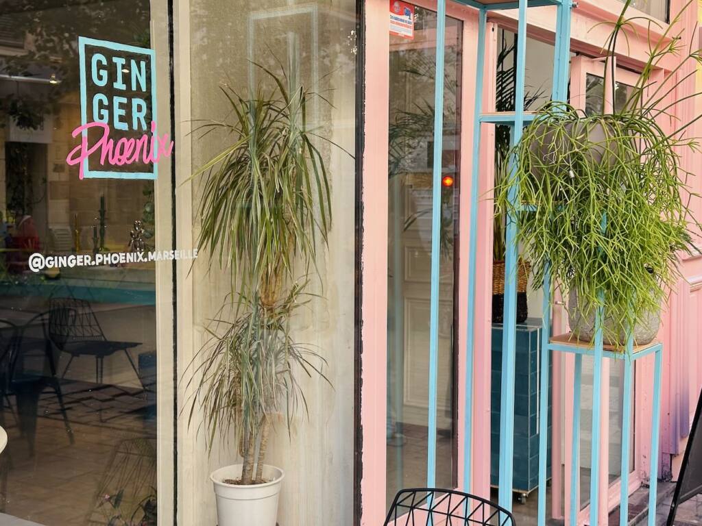 Ginger Phoenix est un restaurant asiatique situé dans le quartier de l’Opéra à Marseille (devanture)