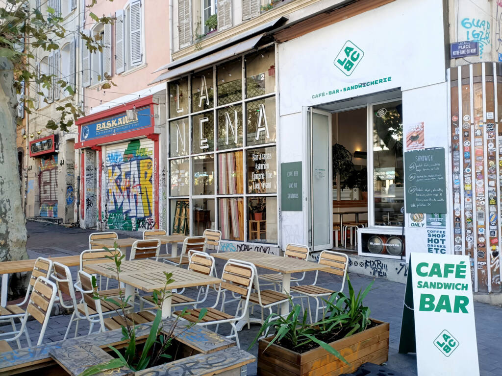 LABC : sandwicherie à Marseille (terrasse)