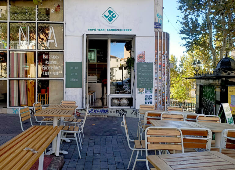 LABC : sandwicherie à Marseille (devanture))