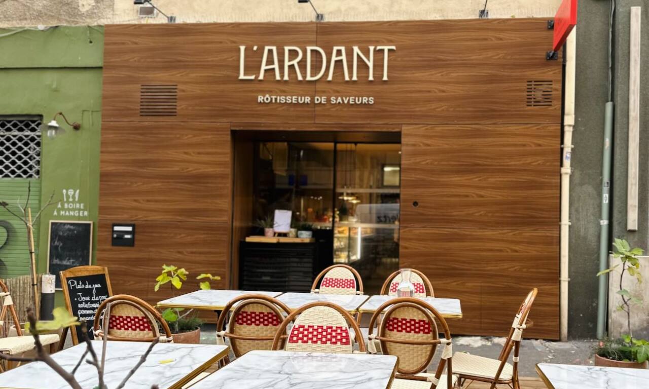 L'Ardent : rôtisserie et épicerie fine à Marseille (Terrasse)