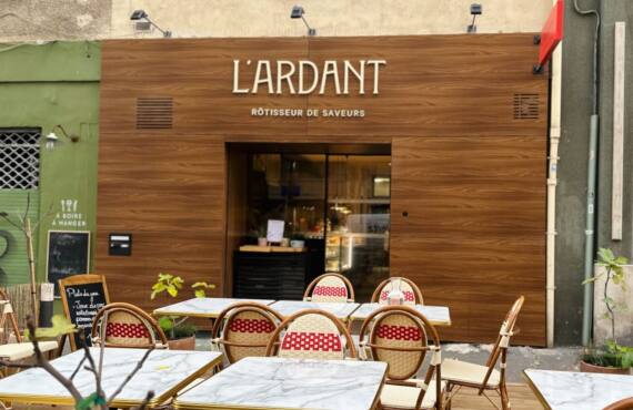 L'Ardent : rôtisserie et épicerie fine à Marseille (Terrasse)
