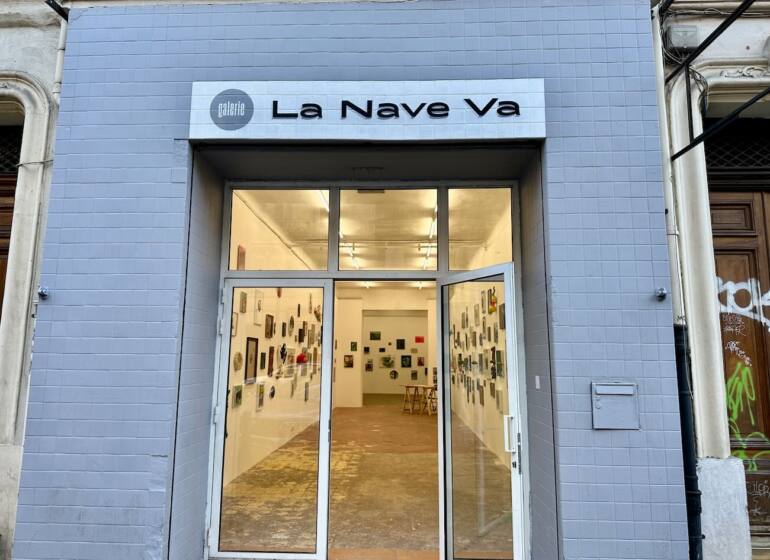 La Nave Va, galerie d'art contemporain à Marseille (devanture)