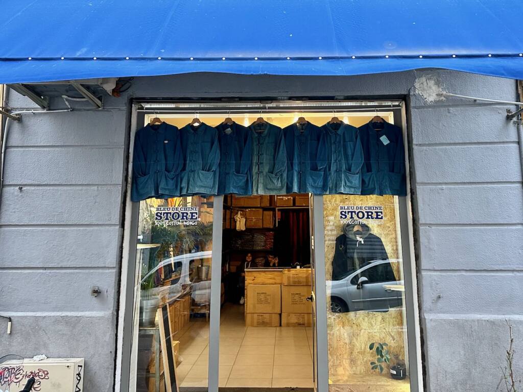 Bleu de chine store à Marseille (boutique Belsunce)