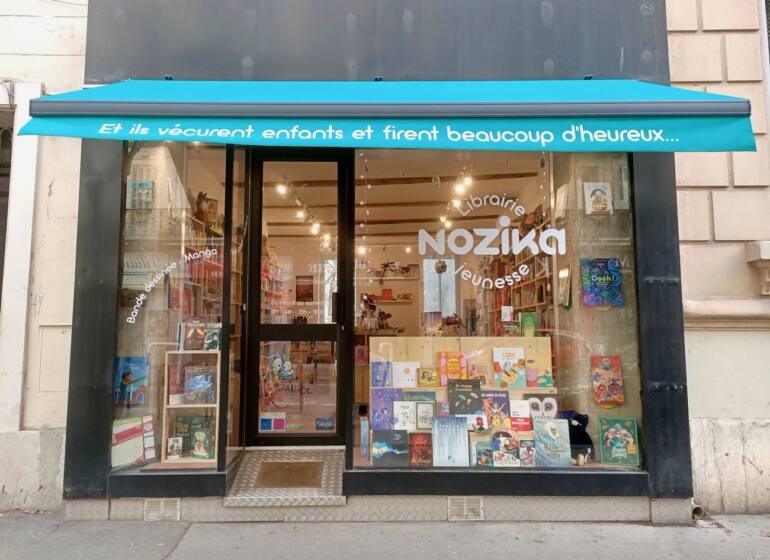 Nozika, librairie à Marseille : devanture