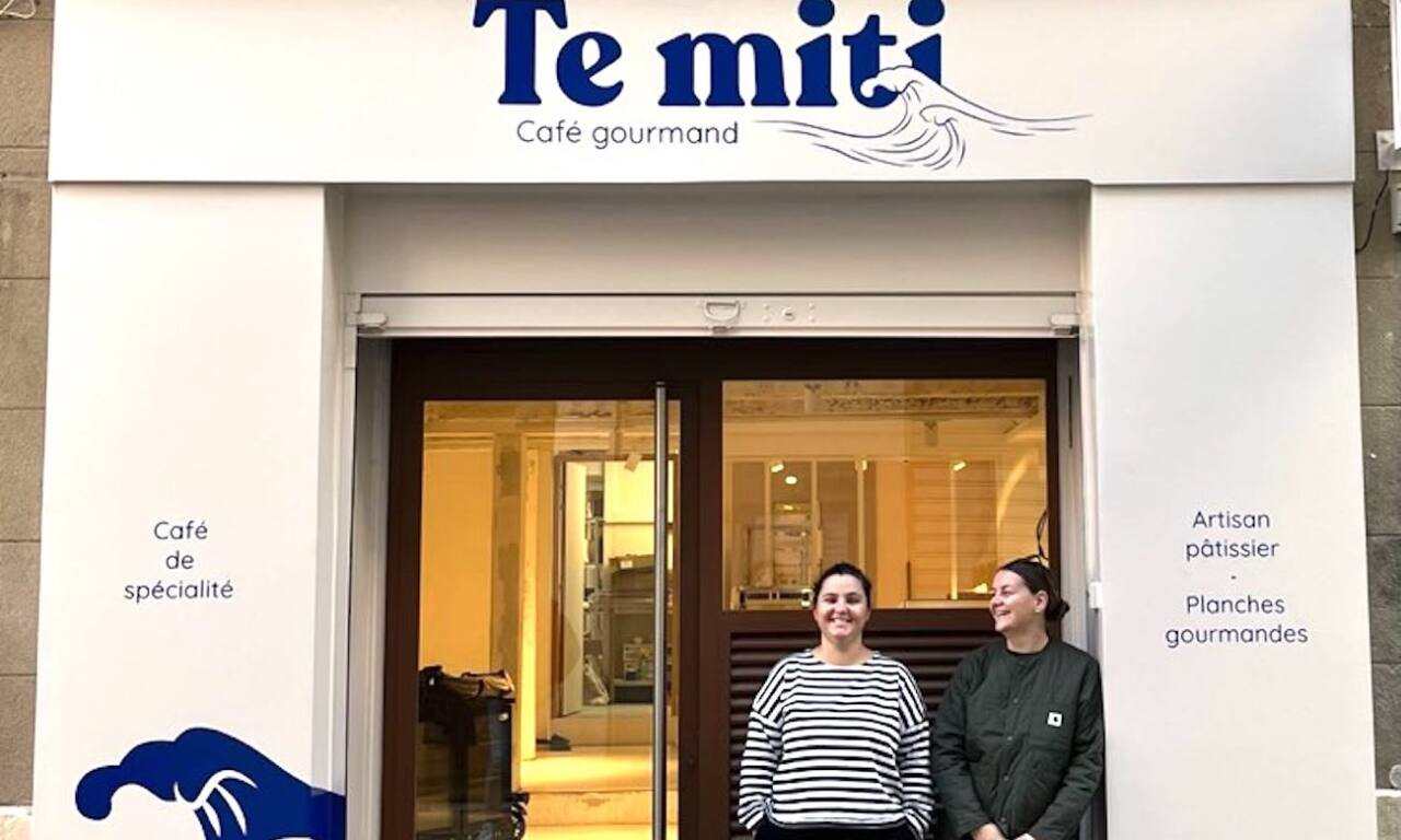 Te Miti est une patisserie et un coffee shop situé dans le quartier des antiquaires à Marseille (Margaux et Maimiti