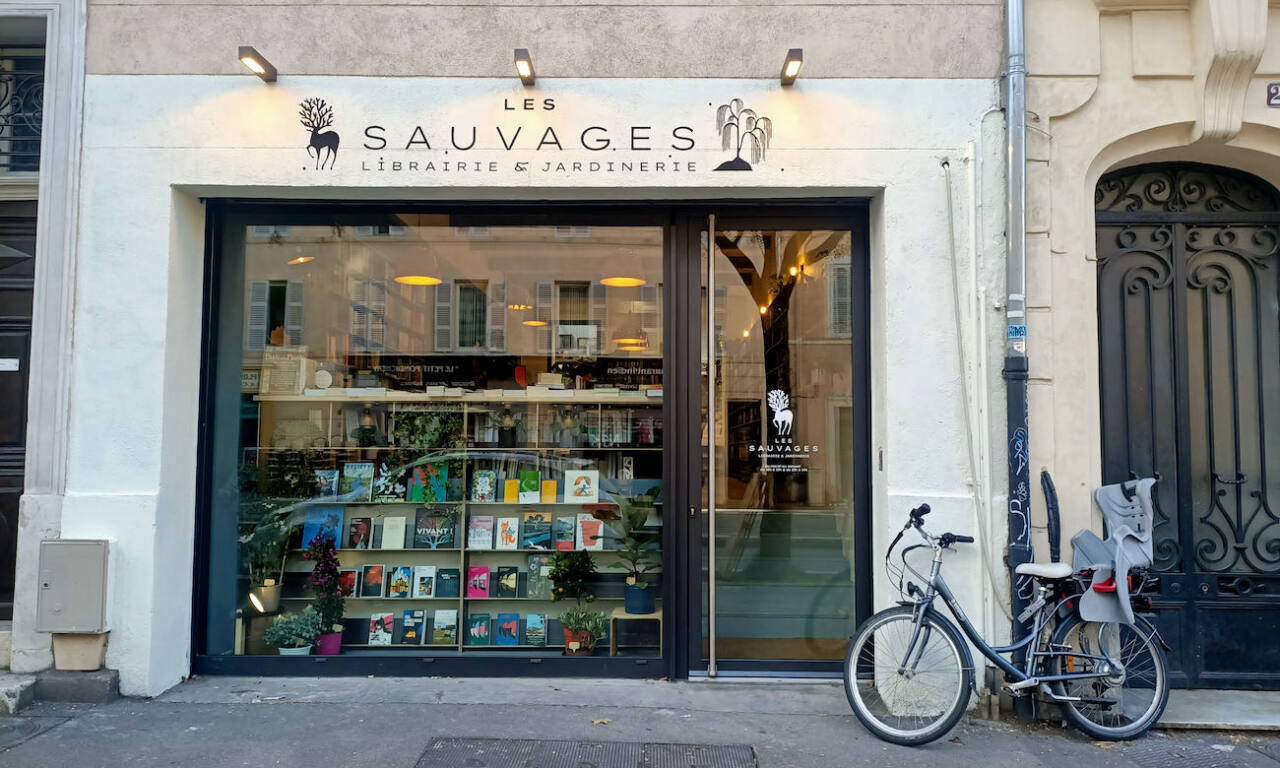 Les sauvages, librairie à Marseille : devanture