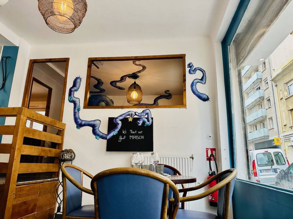 Maison M&R : restaurant au Catalans à Marseille (salle intérieur)