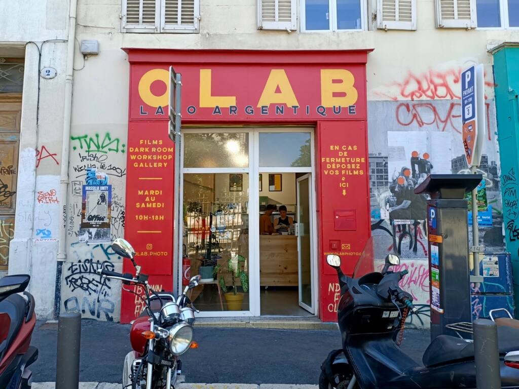 OLAB, laboratoire argentique à Marseille : devanture