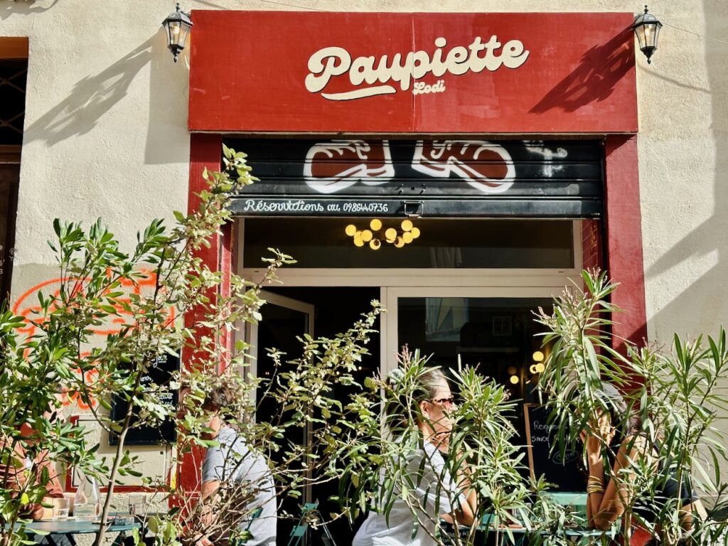 Paupiette : restaurant de viandes à Marseille (devanture)