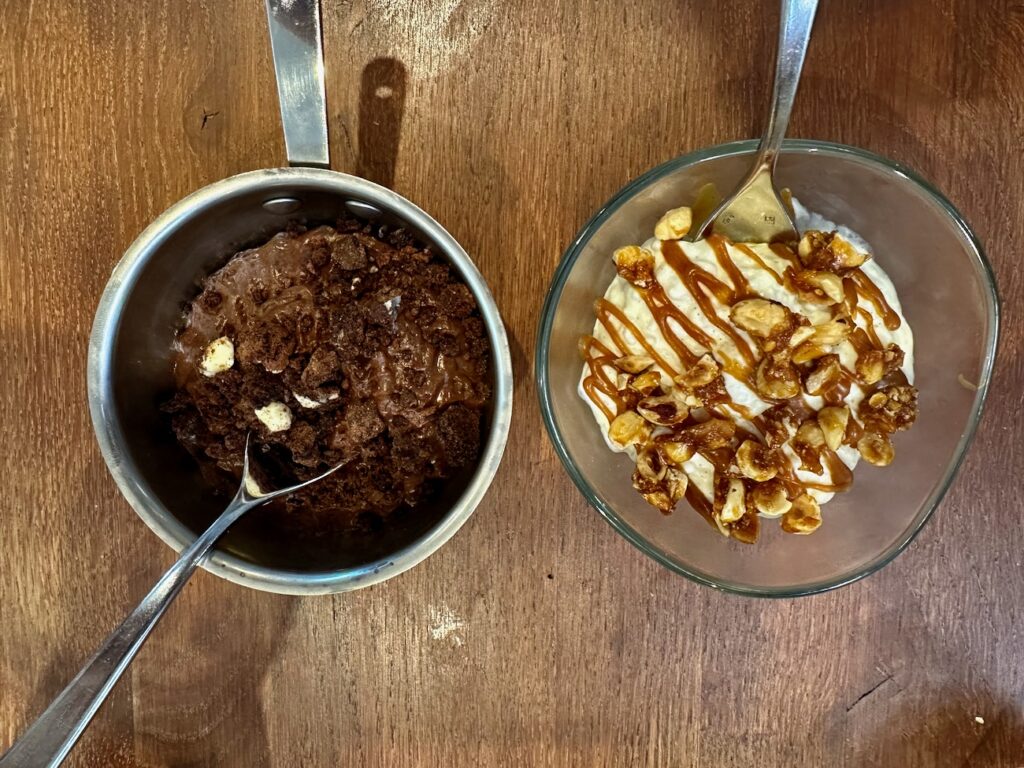 Yaya, café et restaurant de cuisine française à Marseille (dessert)