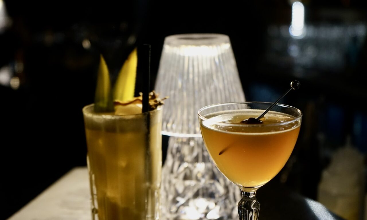 Bellini : bar à cocktails et assiettes de partage à Marseille (comptoir)