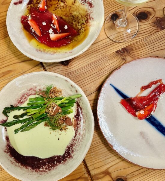 Les Babines : restaurant bistronomique à Marseille (asperges)
