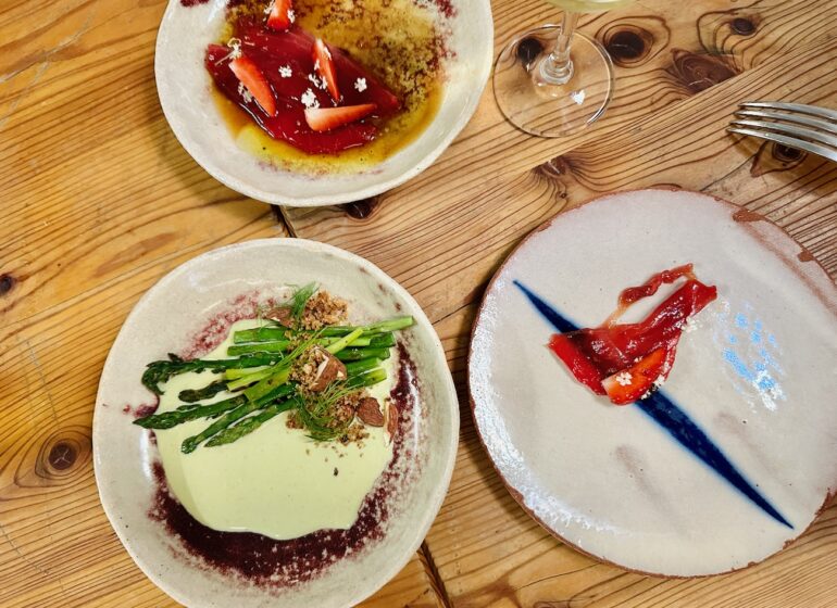 Les Babines : restaurant bistronomique à Marseille (asperges)