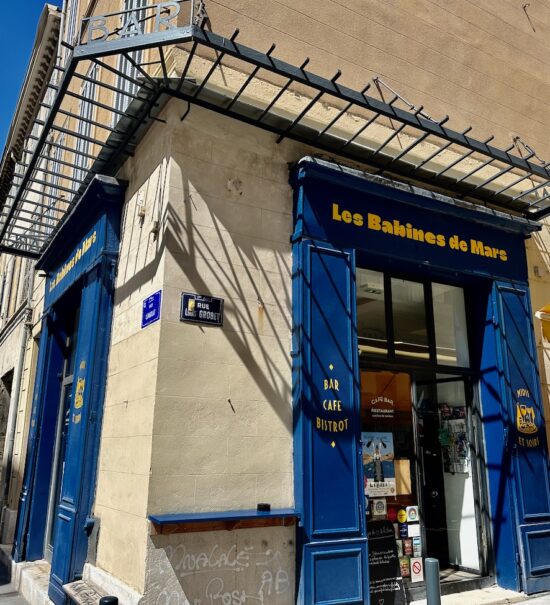 Les Babines : restaurant bistronomique à Marseille (facade)