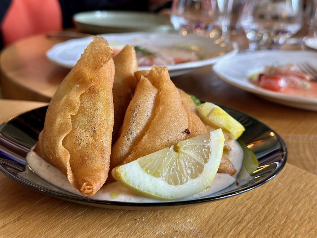 Pavillon Sédille : Le restaurant du Château Beaupin (keftes)