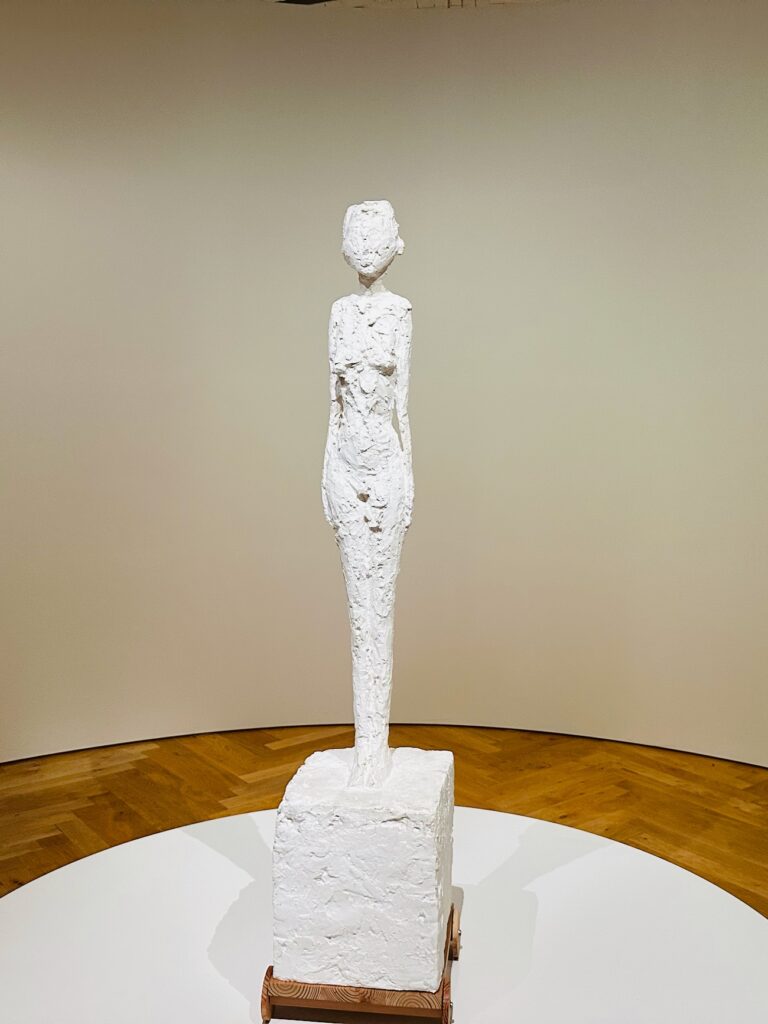 Sculpter le vide : exposition d'Alberto Giacometti au Musée Cantini de Marseille (femme)