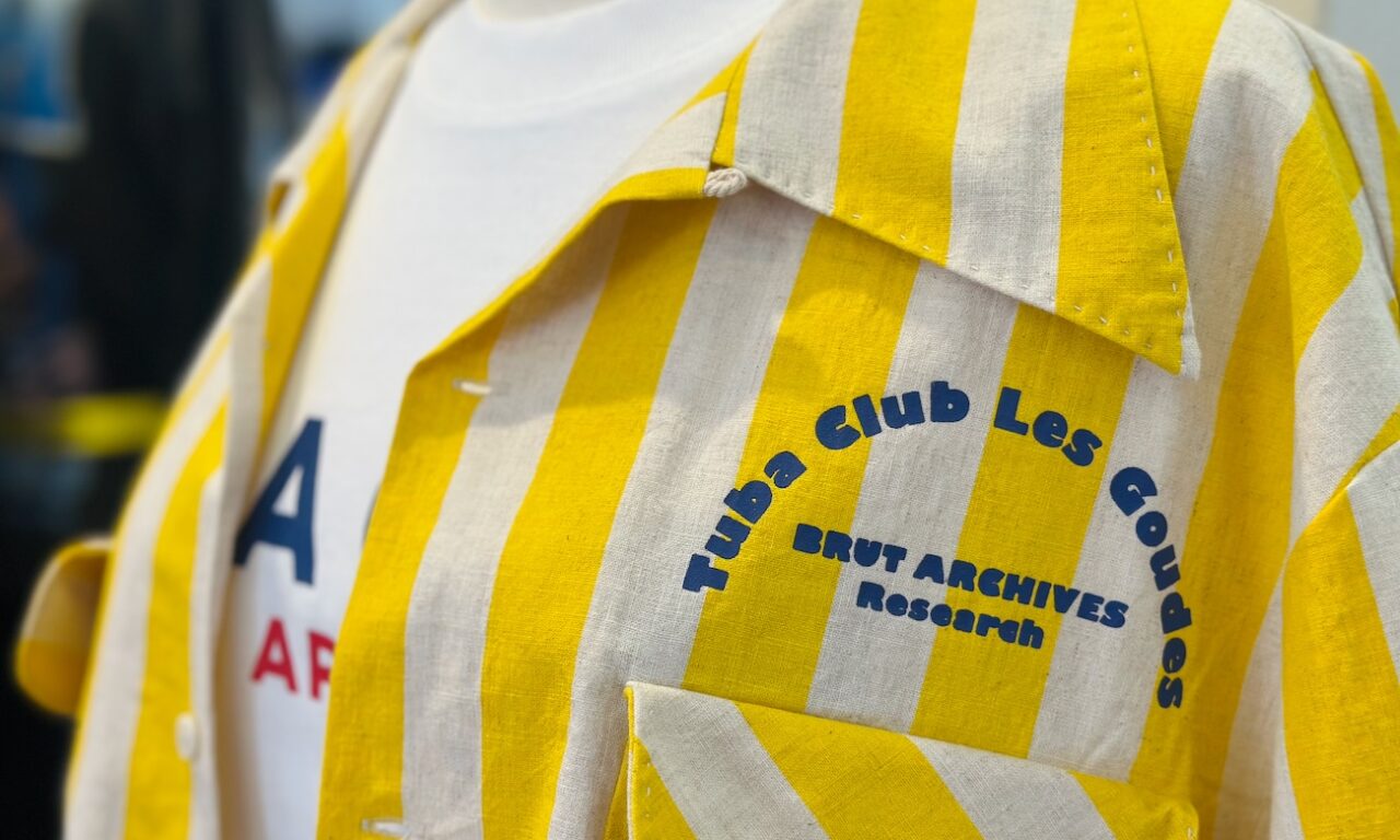 Pop-Up Brut Archives x Tuba Club : collection estival à l'esprit vintage.(chemisette)