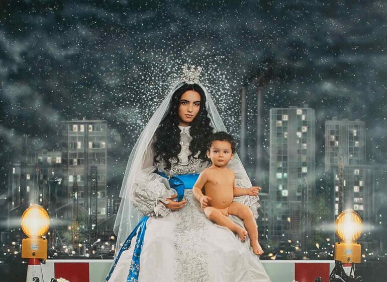 "Bonnes Mères", est une expo au Mucem de Marseille qui décrypte les enjeux la maternité de l'Antiquité à nos jours. (Hafsia Herzi par Pierre et Gilles)