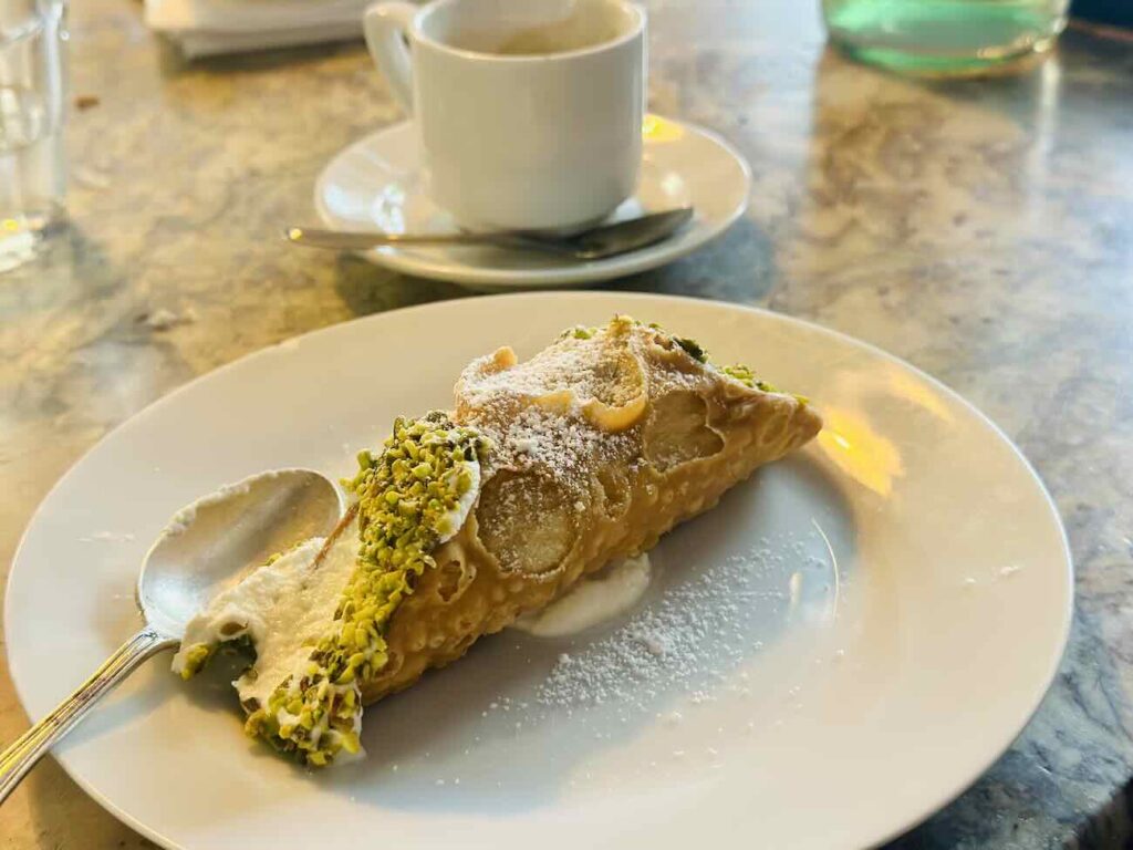 Cielo Trattoria est un restaurant Italien qui s'est installé dans l'espace épicerie de la boutique Jogging à Marseille (dessert)