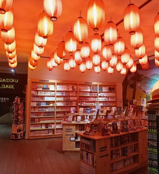 À Marseille, la librairie spécialisée Tsundoku cultive l'amour du manga dans une ambiance pointue et immersive. Dans cette enseigne indépendante, on vient avant tout pour s'évader (lampions)