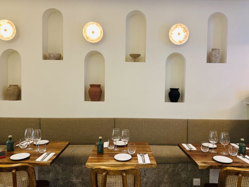Kima Taverna - restaurant grec et méditerranéen à Marseille (intérieur)