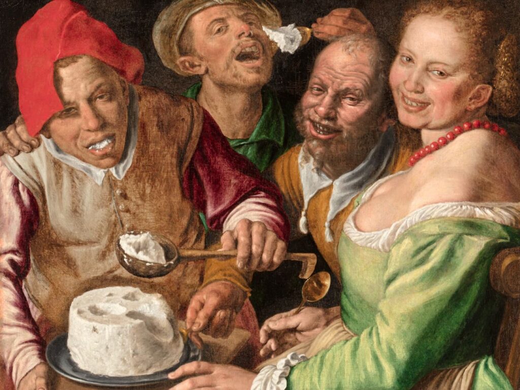 Au Mucem à Marseille, l'exposition « Manger les images » explore notre rapport aux images à travers 435 œuvres mêlant beaux-arts, culture populaire et art contemporain, du 28 octobre 2026 au 12 avril 2027 (les mangeurs de Ricaotta)